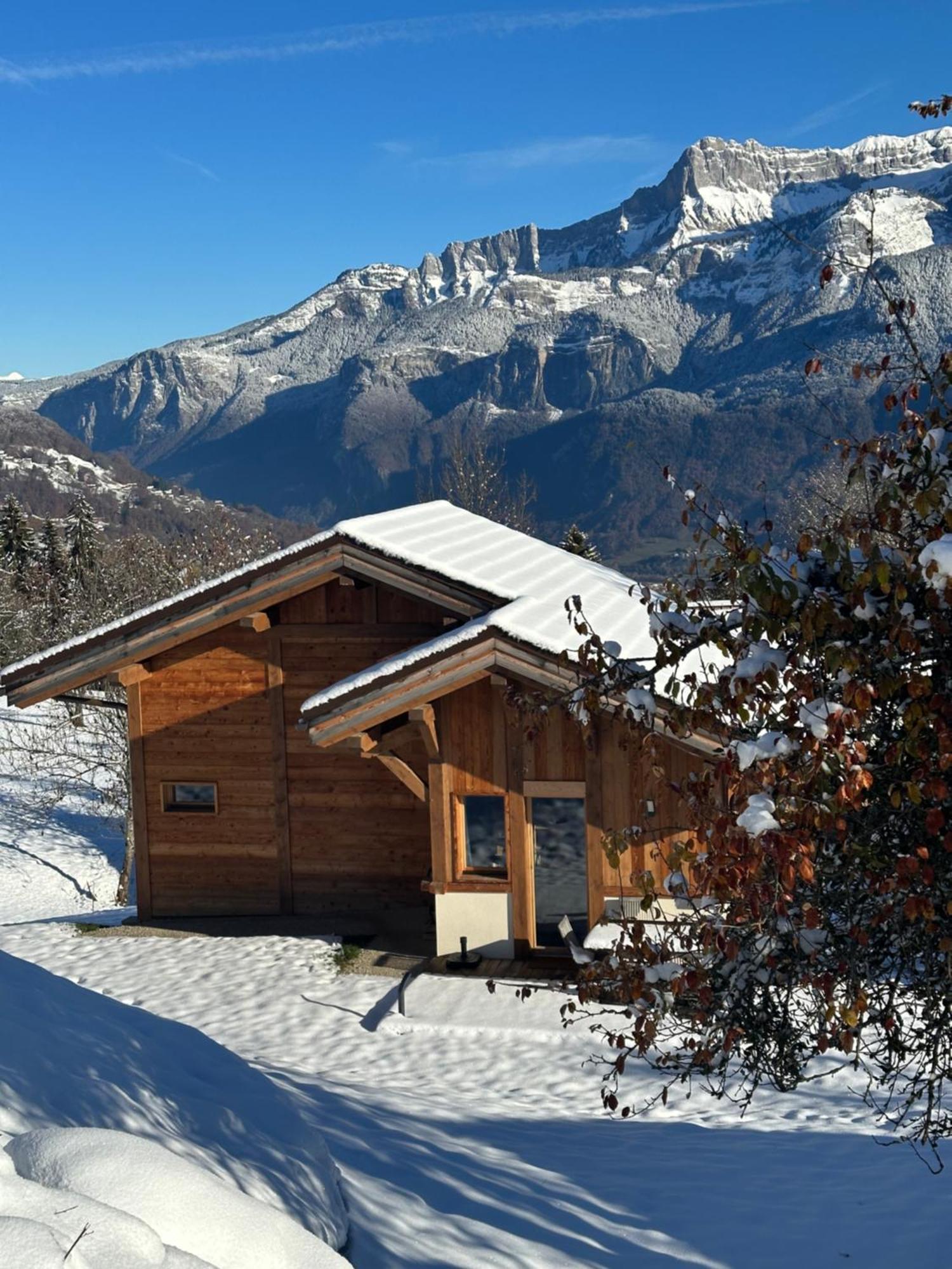 Chalet Neuf La Perle Du Perron Villa Cordon Esterno foto